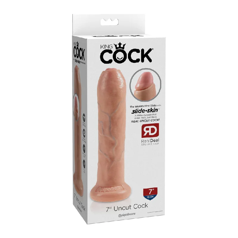 King Cock 7" Uncut Cock Light