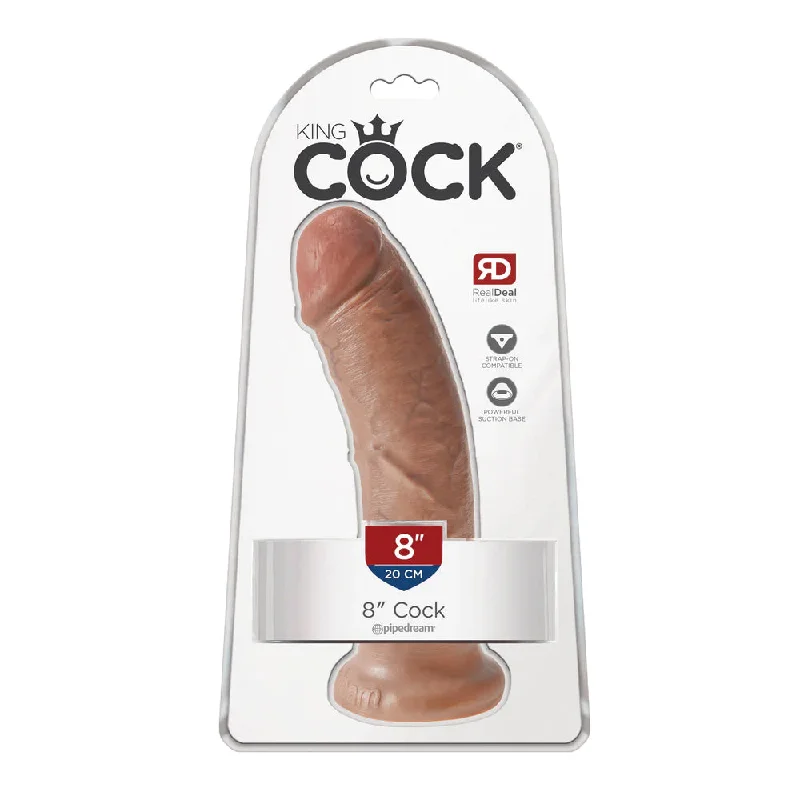 King Cock 8" Cock Tan