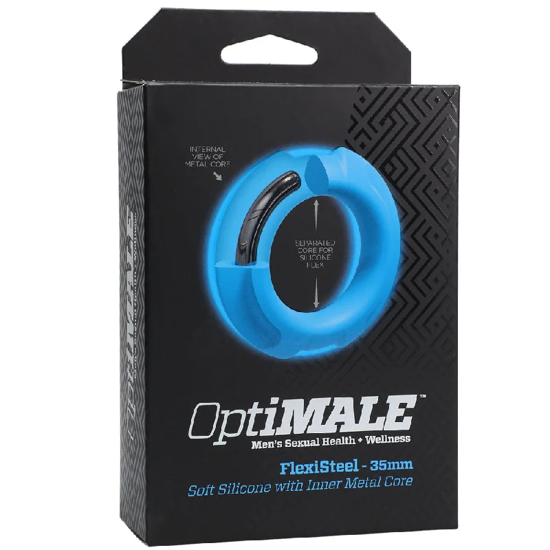 Optimale Flexisteel Soft Silicone With Inner Metal Core 35Mm Blue