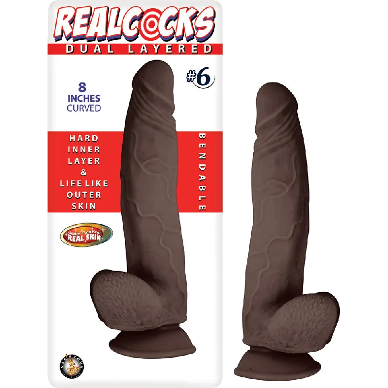 Realcocks Dual Layered #6 Dark Brown