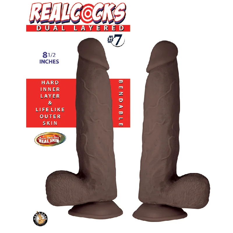 Realcocks Dual Layered #7 Dark Brown