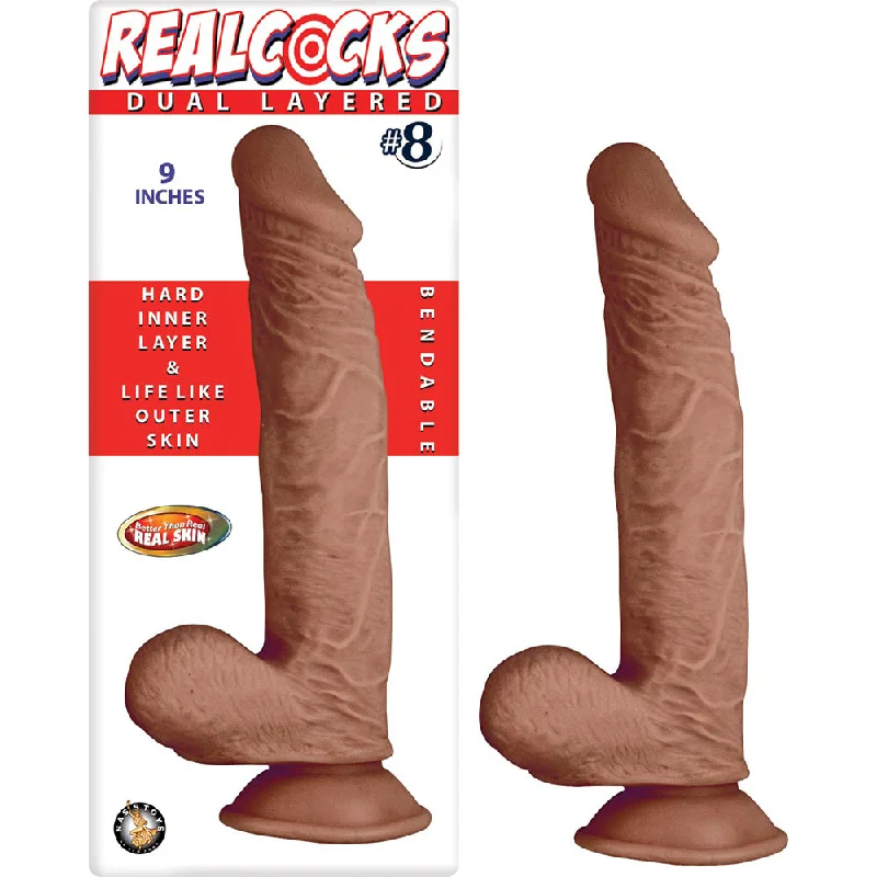 Realcocks Dual Layered #8 Brown