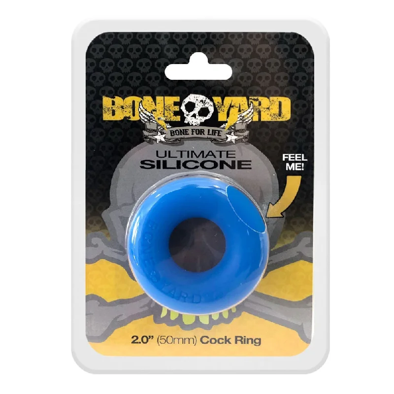 Ultimate Silicone Cock Ring Blue