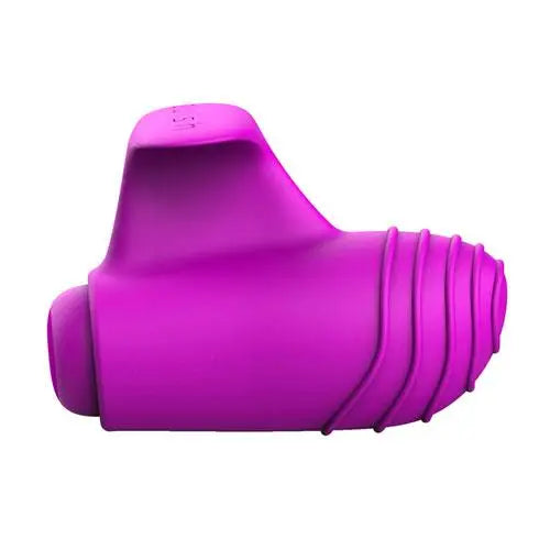 5-function Bswish Bteased Purple Stimulating Finger Vibrator