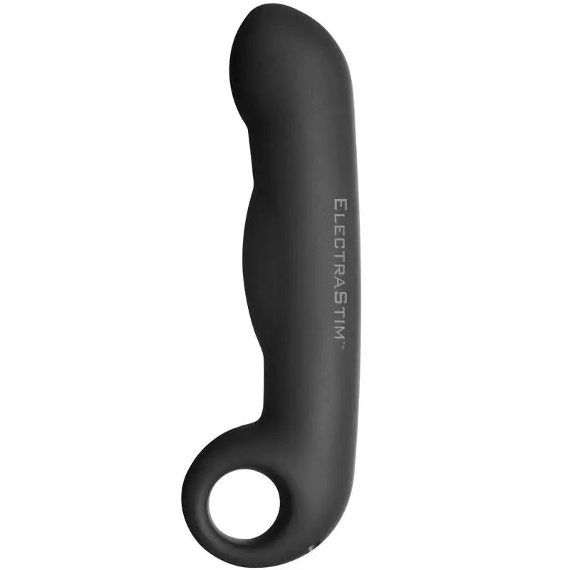 6.75-inch Electrastim Silicone Noir Ovid G-spot Electro Probe