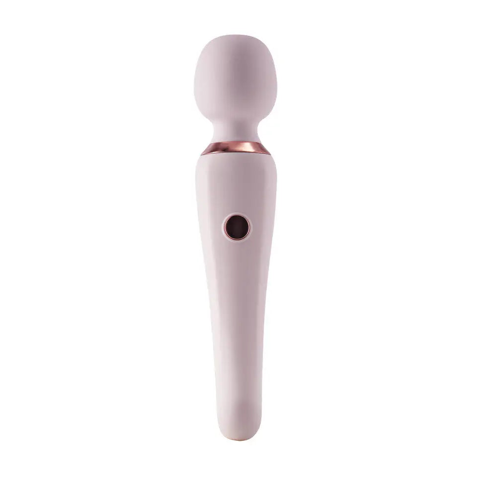 7-inch Dream Toys Silicone Pink Rechargeable Bodywand Massager