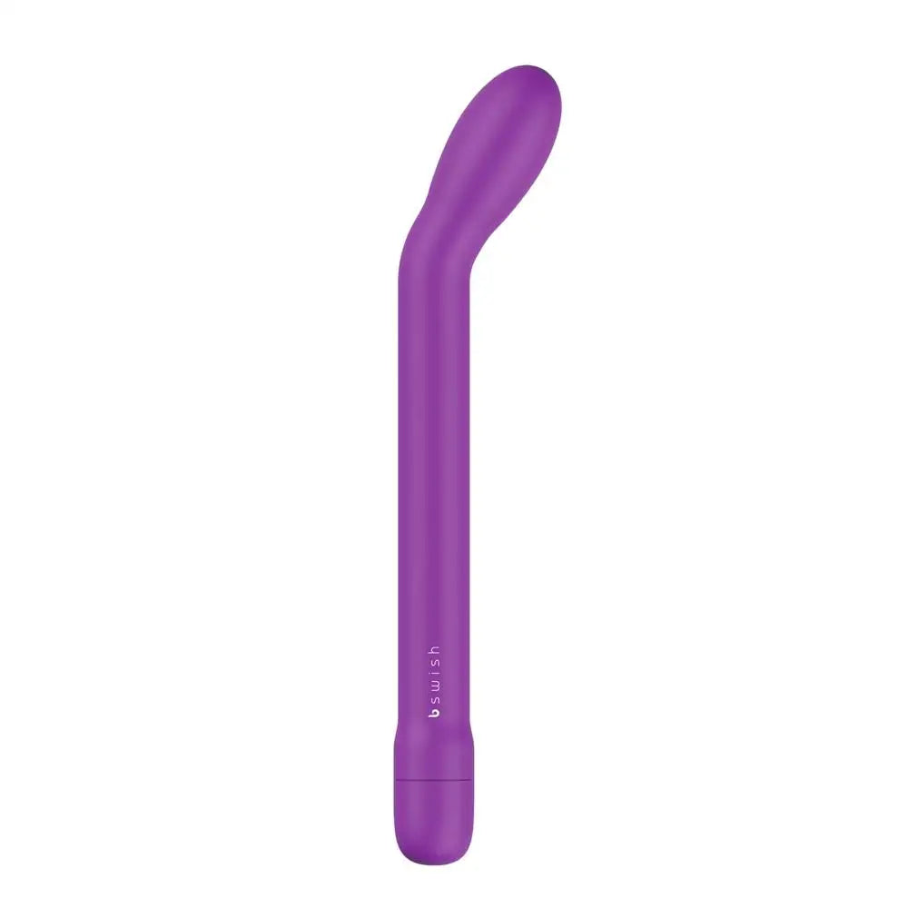 8-inch Bswish Silicone Purple Classic Plus G-spot Vibrator