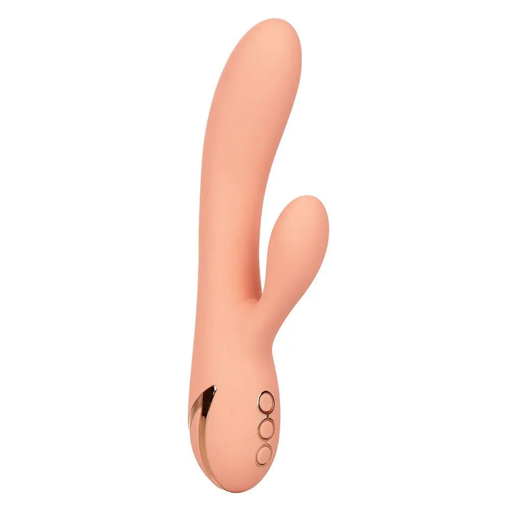 8-inch Colt Silicone Pink Rechargeable Rabbit Vibrator with 10-functions