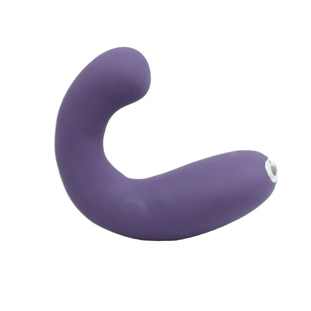 9-inch Je Joue Silicone Purple G-spot Vibrator with Clit Stim