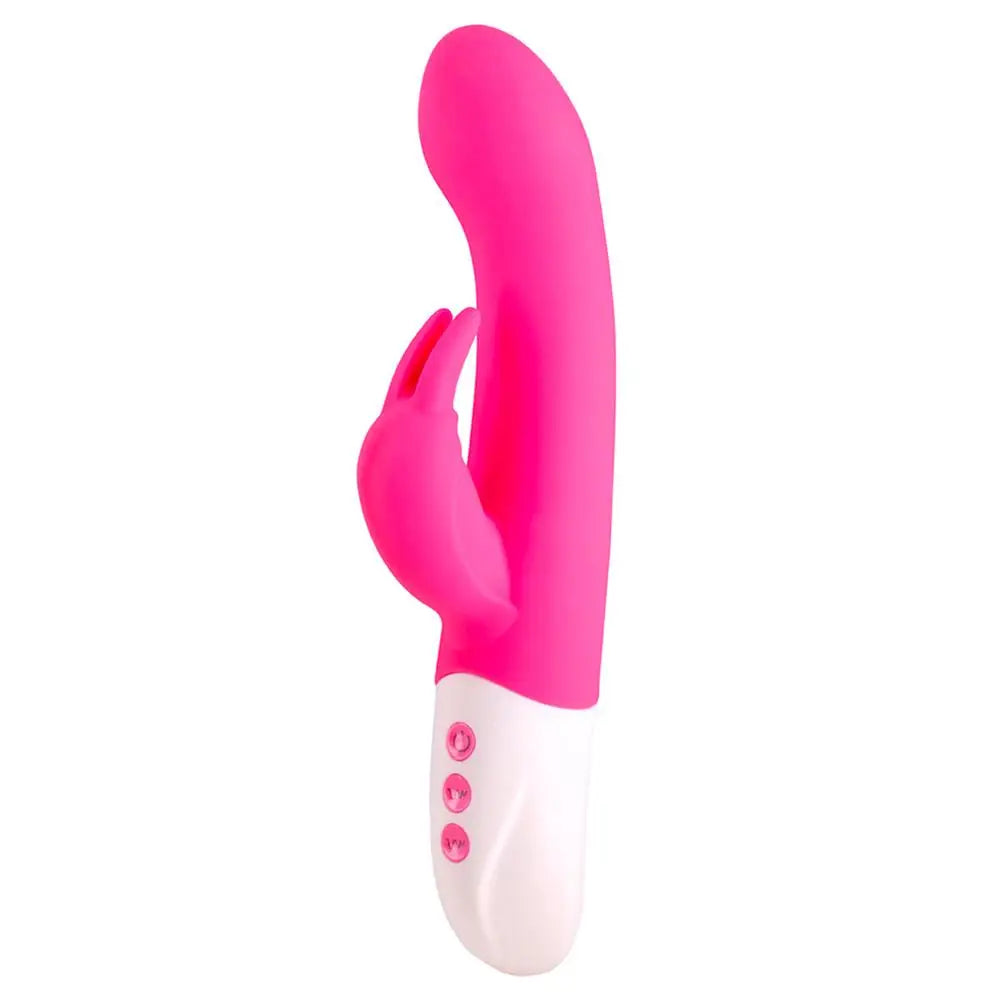 9-inch Silicone Pink Rechargeable Power Extra Powerful Rabbit Vibrator