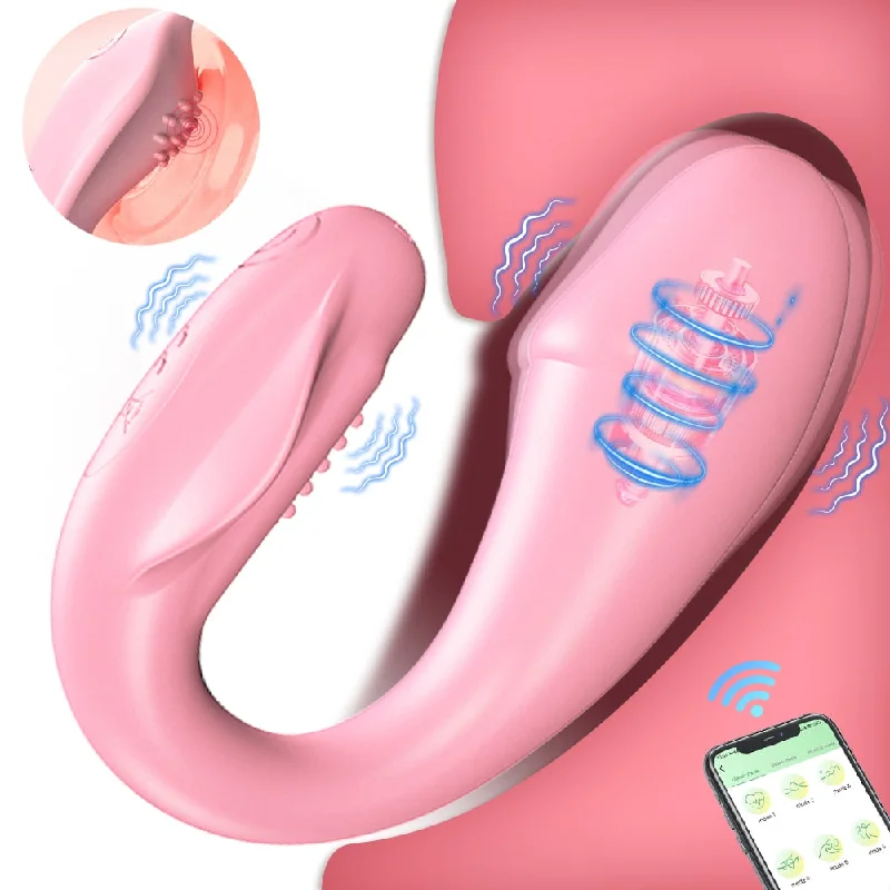 APP Remote Control Vibrating Egg Wireless Bluetooth G Spot Vibrating Dildo Vibrator