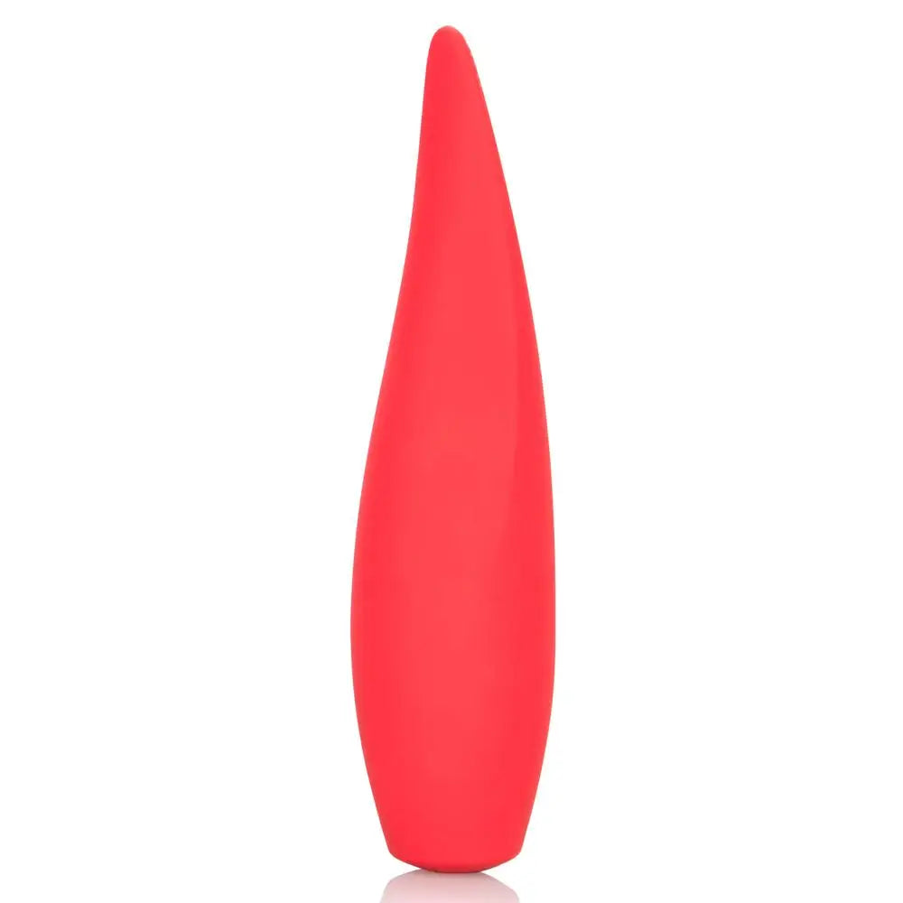 Colt Silicone Red Rechargeable and Waterproof Flickering Tongue Vibrator