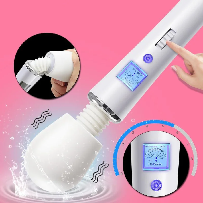 Powerful Magic Wand Vibrators for Women Clitoris Stimulator AV Stick G Spot Massager Female Masturbator Sex Toys for Woman