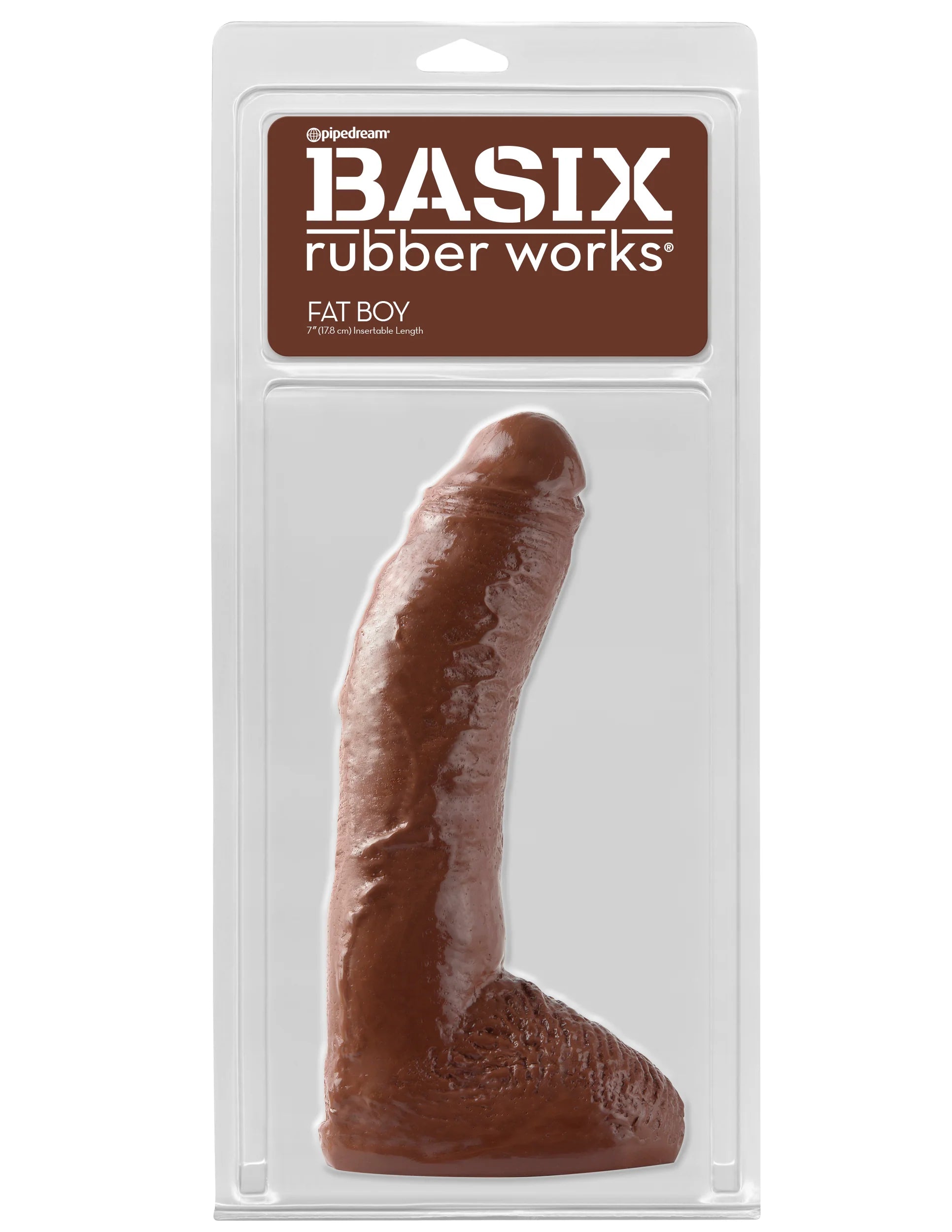 Pipedream Basix Rubber Works Fat Boy Dong 10in