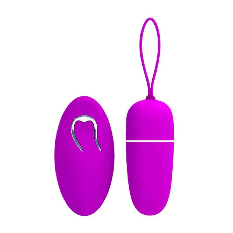 Pretty Love 12-Function Pink Vibrating Egg - Pocket-Sized Fun!