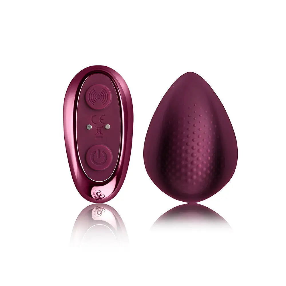 Rocks off Silicone Purple Rechargeable Mini Discreet Knicker Vibrator