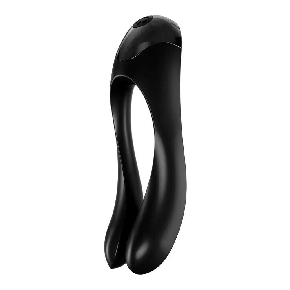 Satisfyer Pro Silicone Black Rechargeable Mini Finger Vibrator