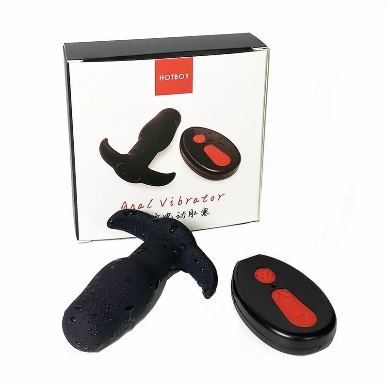 HOTBOY Automatic Electric Remote Control Small Anal Plug Prostate Vibrator