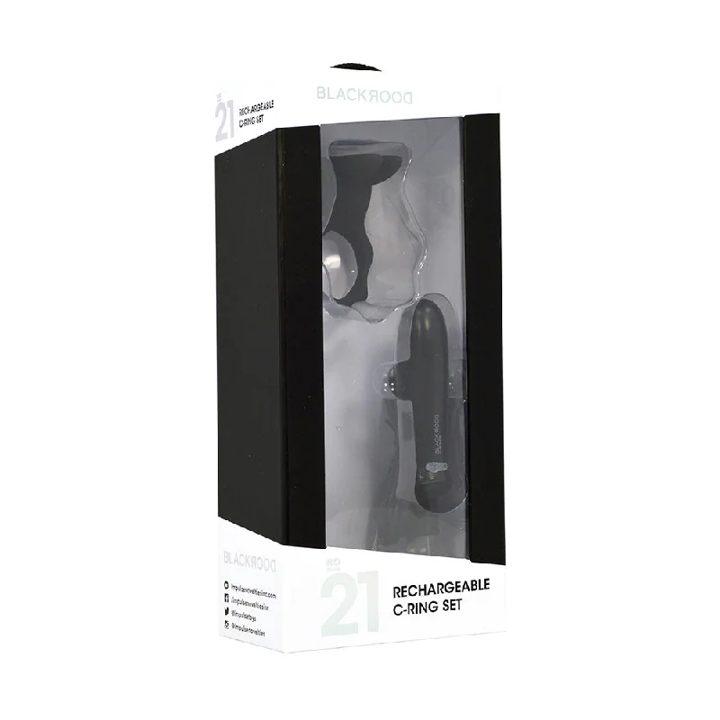 Black Door No 21 Rechargeable C-Ring Set