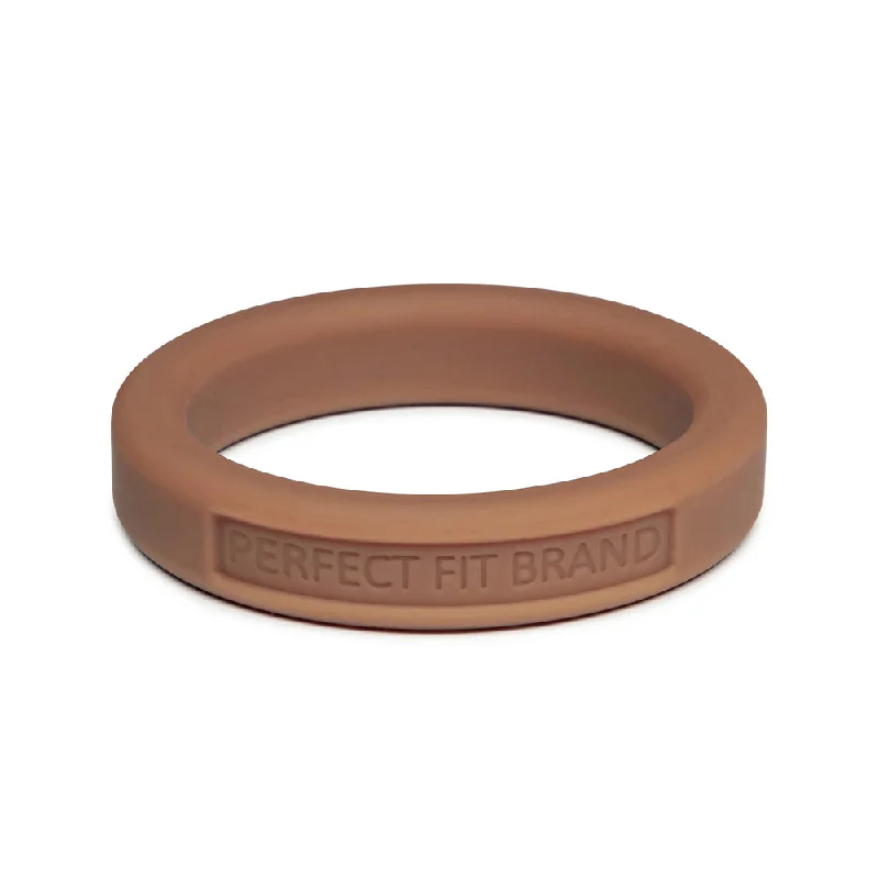 Classic 1.4" (36 mm) Silicone Med. Stretch Penis Ring Skintone 2