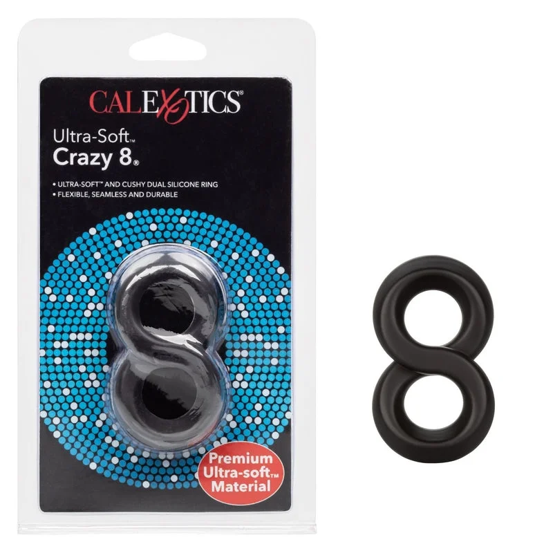 Ultra Soft™ Crazy 8 Cock Ring by Cal Exotics