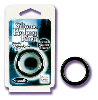 Dr. Joels Silicone Prolong Ring Smooth - Black