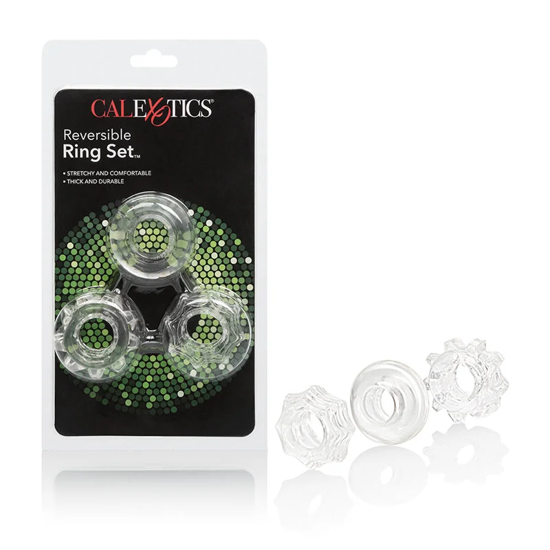 Reversible Cock Rings 3pk by Cal Exotics