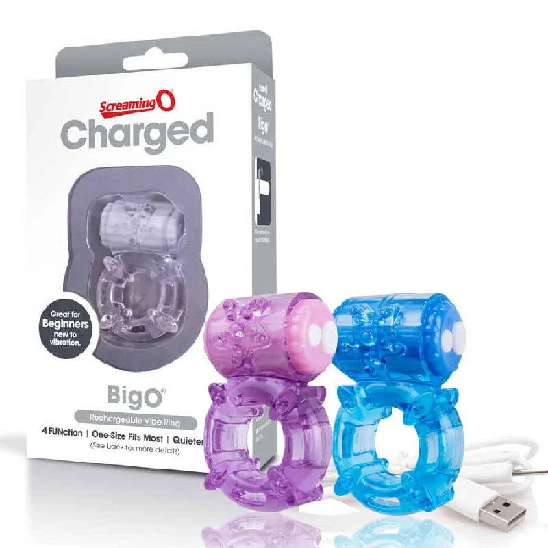 Screaming O Charged Big O Rechargeable Vibrating Cock Ring