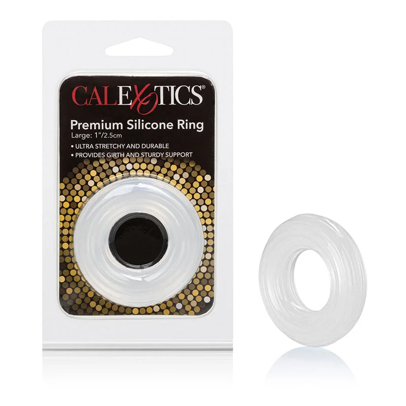 Premium Silicone Cock Ring Large by Cal Exotics