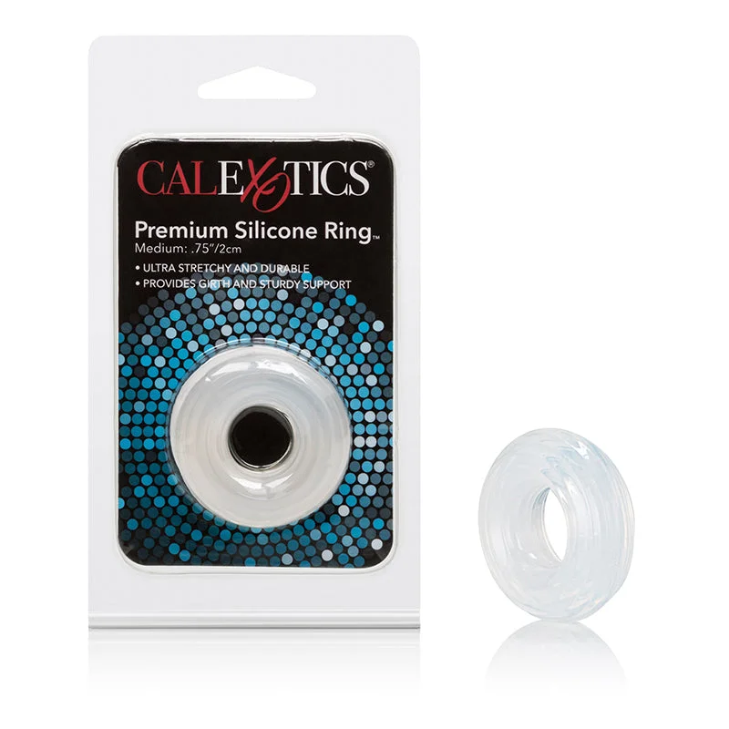 Premium Silicone Cock Ring Medium by Cal Exotics