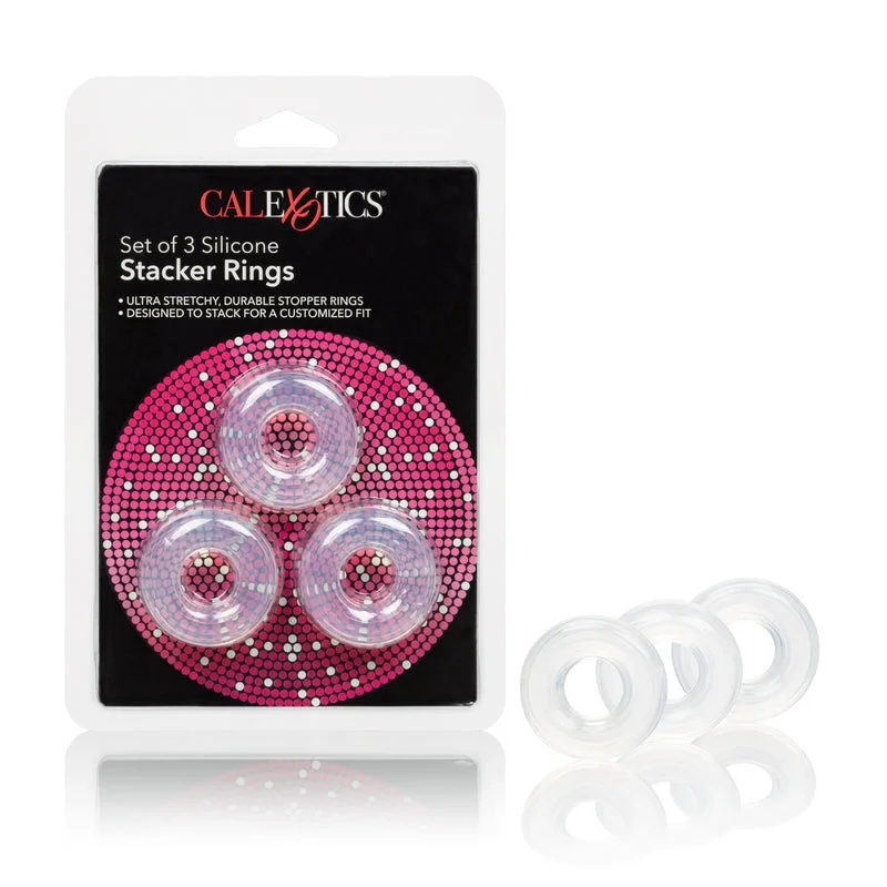 Stacker Cock Rings 3pk by Cal Exotics