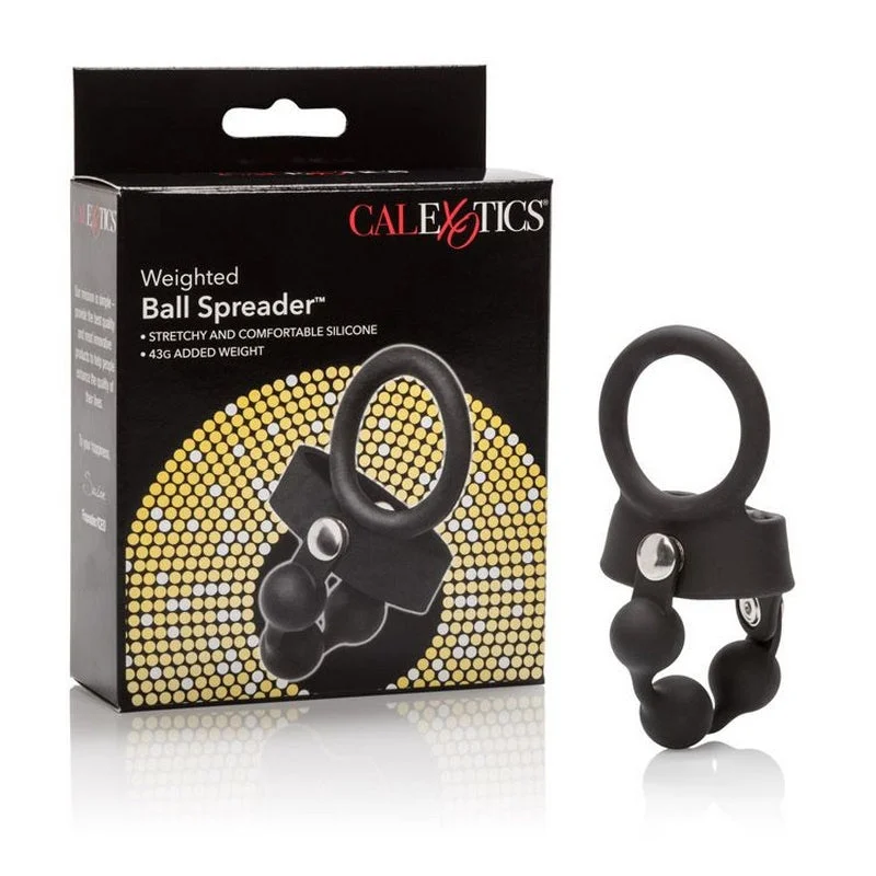 Weighted Ball Spreader 43g Cock Ring by Cal Exotics